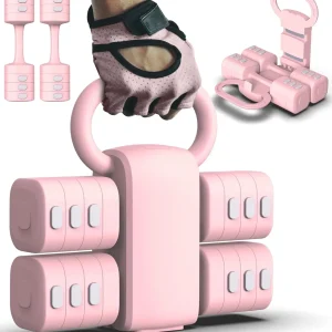 Adjustable Dumbbell Set 4-in-1, 2lb to 5.5lb Weights